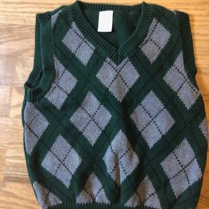 Gymoboree Argyle Sweater Vest - 3T